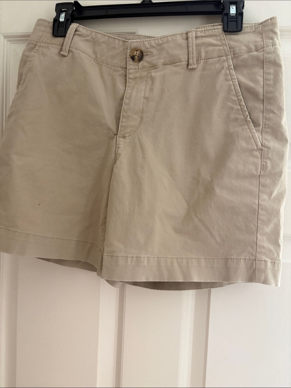 LOFT Khaki Beige Casual Chino Shorts